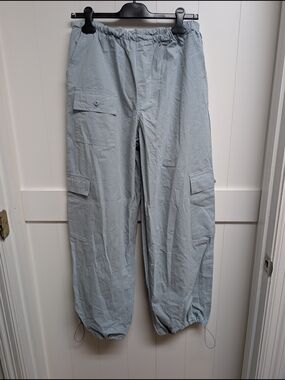 PacSun Light Blye Cargo Pants with Drawstring Hem